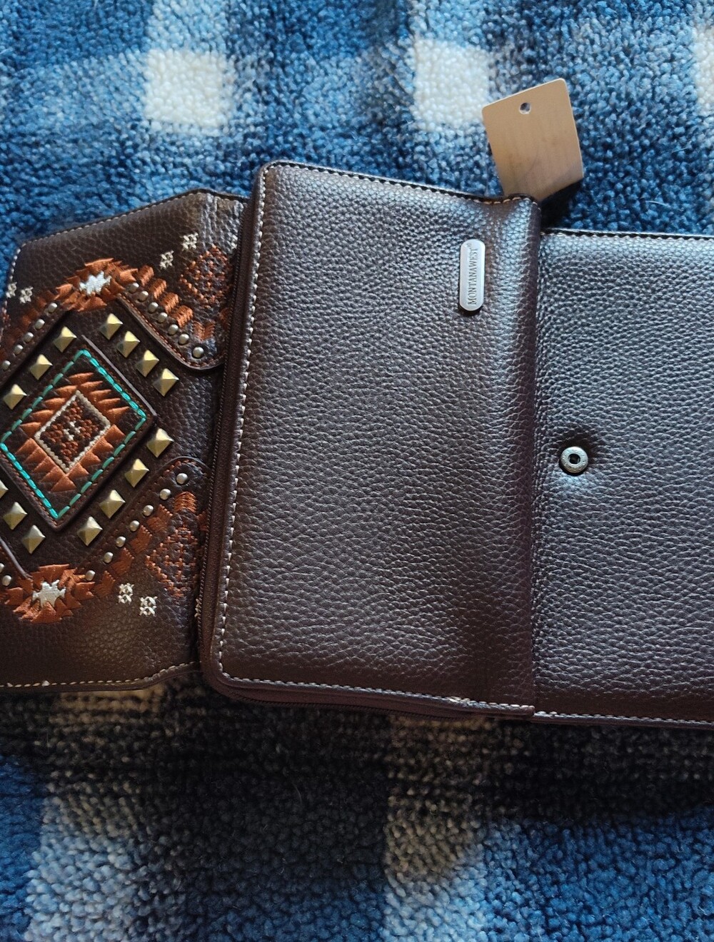 Montana West Large Two Compartments Wallet